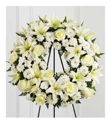 Send Lily Heaven Wreath to Cebu