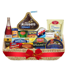 Christmas Basket - Christmas Feast Deluxe Basket