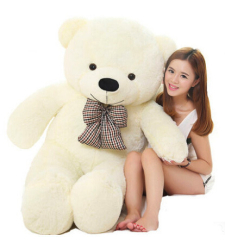 5 Feet White Color Giant Teddy Bear