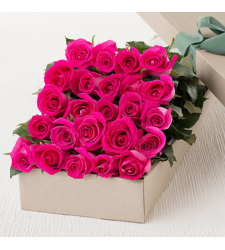 send 24 pink roses in box to cebu to philippines