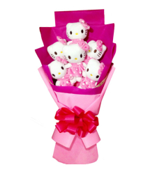 6pcs Cute Hello Kitty Bouquet