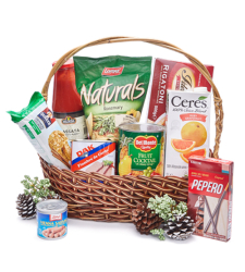 Holiday Grocery Gift Basket - 01