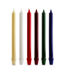 6 pcs Slim Multicolor Candles to Cebu City