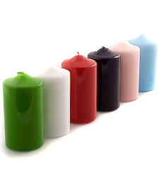 6 pcs Multicolor Candles to Cebu  City