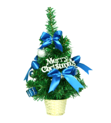 send 30cm blue mini decorated christmas Tree to cebu