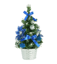 send 45cm blue small table top christmas tree to cebu