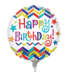 Single Birthday Mylar Balloon