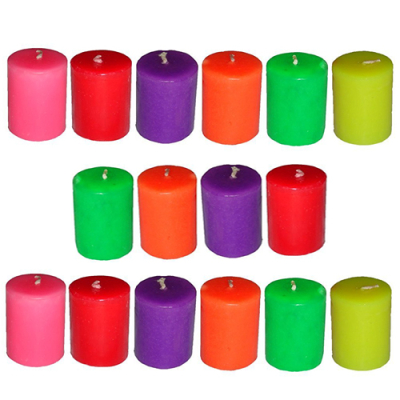 16 pcs slim multicolor candles to Cebu City