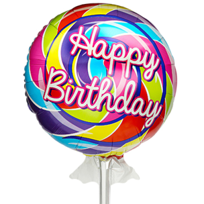 send 1pc. bappy birthday mylar balloon to cebu