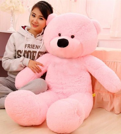 5 feet giant pink color teddy bear to cebu,valentines gifts in cebu